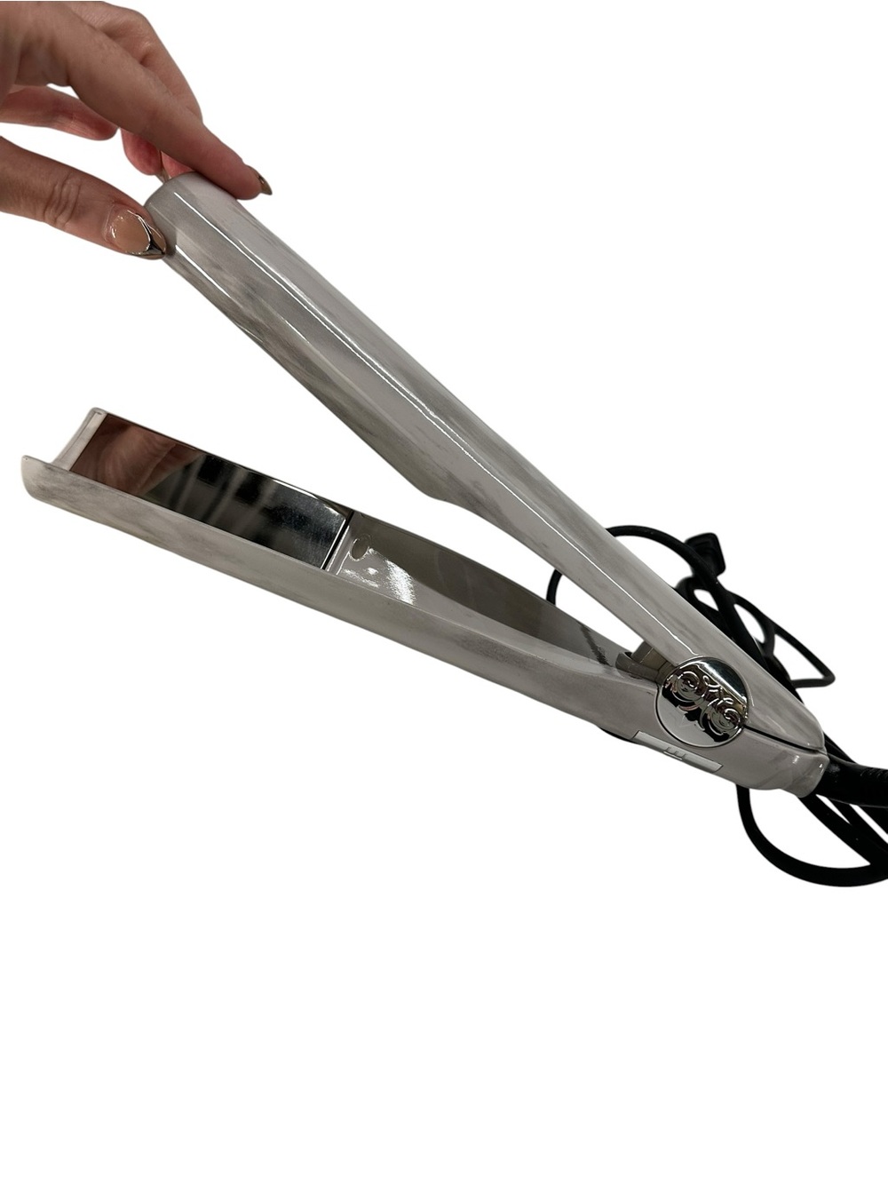 TYME Iron Pro: Stark Edition / White Marble Detail / One Size / Beauty Haircare